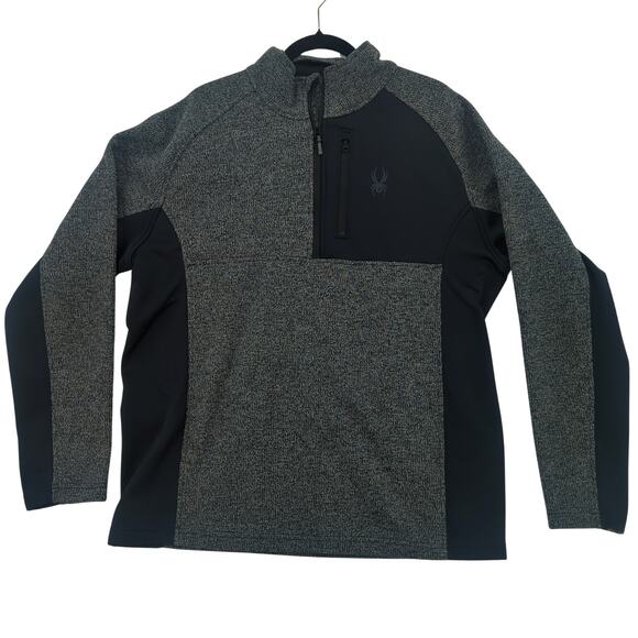 Spyder Men’s XL Performance Softshell Activewear Pullover Fleece Athleisure - Picture 1 of 9